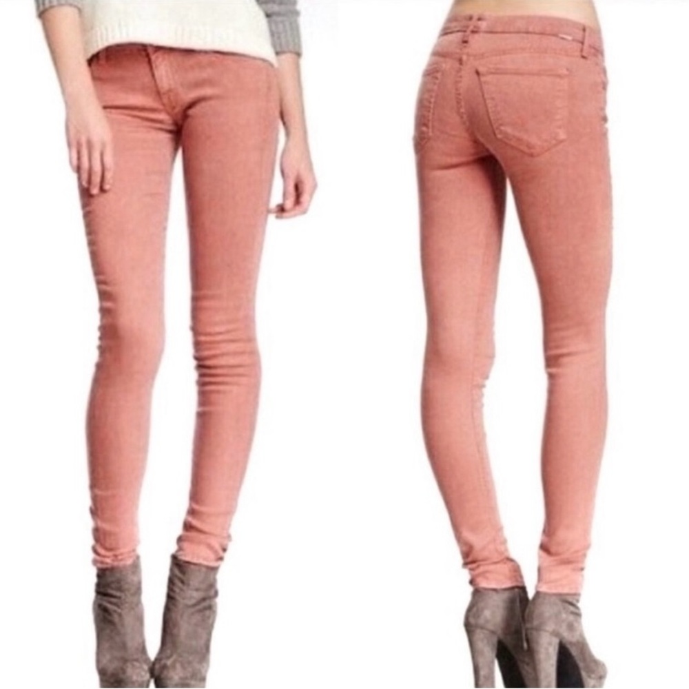Mother The Looker Skinny Jeans in Redwood Wash, Size 29, Made in the USA 🇺🇸